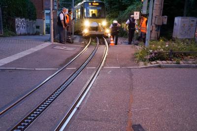 Zahnradbahn entgleist - Steine wurden auf die Schienen gelegt - Stuttgart